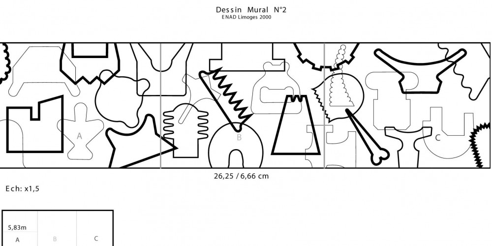 Plan du Dessin Mural N°2